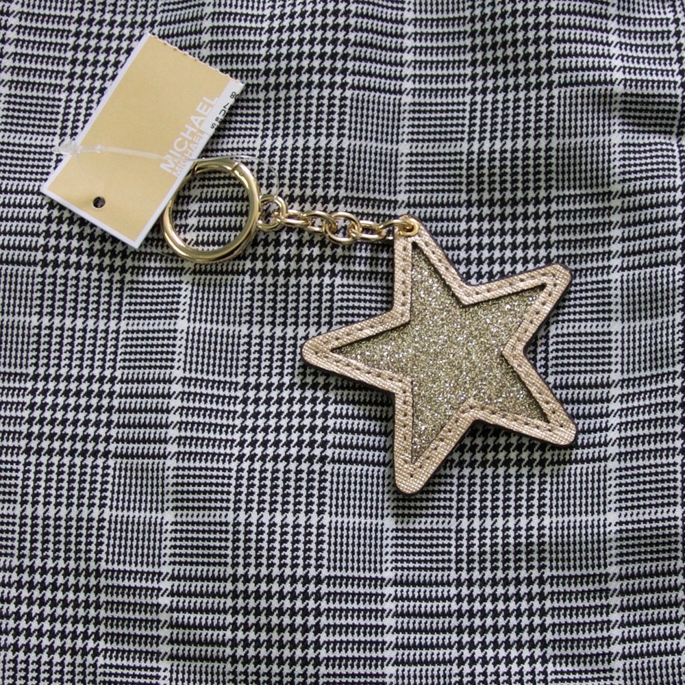 AUTHENTIC Micheal Kors Star Charm Keychain